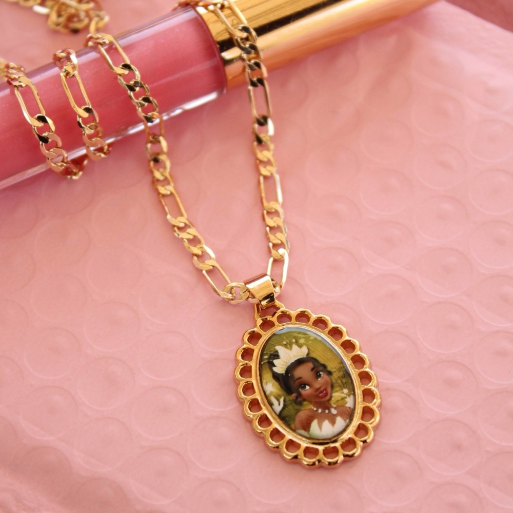 Princess Tiana necklace